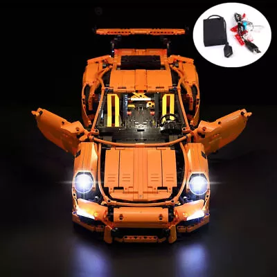 Buy LED Light Set Lighting Set Battery Box Fits LEGO Porsche 911 GT3 RS 42056 • 35.71£
