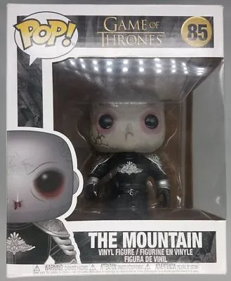 Buy Funko POP #85 The Mountain (Unmasked) 6 Inch Game Of Thrones Damaged Box - • 9.79£