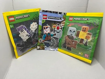 Buy LEGO Minecraft Mini-builds & Minifigures In Individual Paper Bags | Brand New • 4.95£
