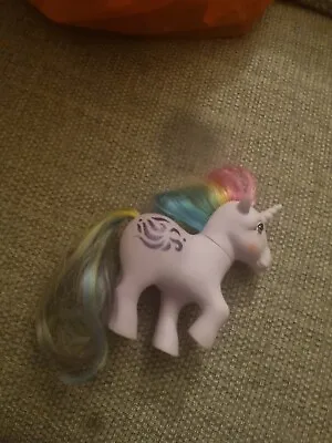 Buy My Little Pony G1 Windy Vintage Toy Lilac Unicorn Hasbro 1983 Collectibles • 8£