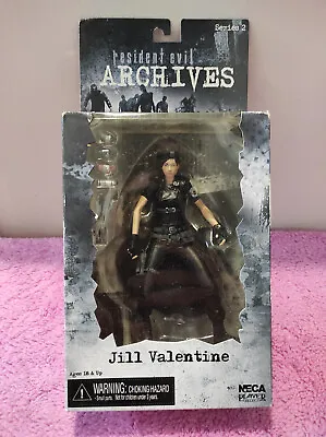 Buy Jill Valentine Black Suit Ver. Action Figure Resident Evil Capcom Neca Archives • 125£