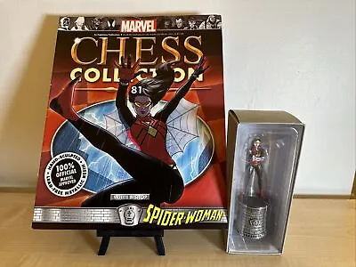 Buy Eaglemoss Marvel Comics Chess Collection #81 SPIDER-WOMAN (Jessica Drew) Bishop • 6.99£