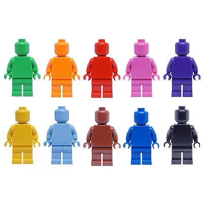 Buy LEGO Monochrome Minifigure's Choose Your Colour Parts 3626c , 970c00, P73c00 • 5.99£