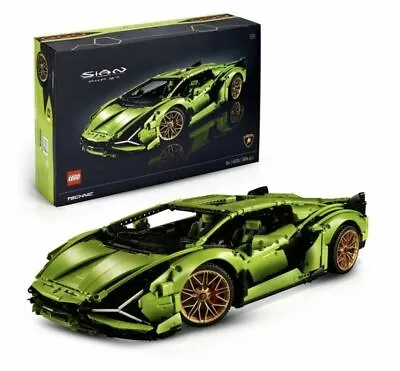 Buy Lego Technic 42115 Lamborghini Sian FKP 37 Sports Car Building Set 3696 Pieces • 319.99£