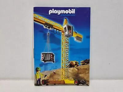 Buy Playmobil Mini Small Catalog 10x7 Year 2003 Yellow Crane Booklet • 2.57£