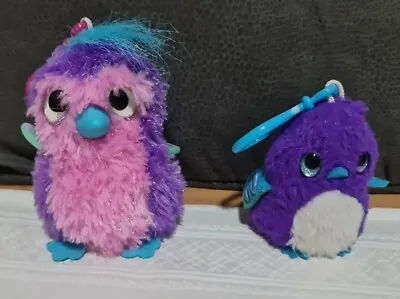 Buy HATCHIMALS 2x Keychains/bag Hangings 10 & 7cm,good Condition, Multicoloured  • 9.99£