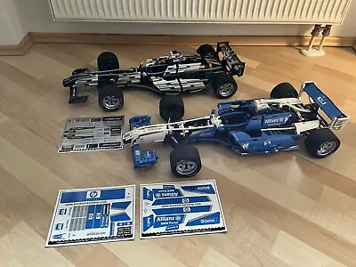 Buy LEGO Technic Technique Racers 8458 Silver Champion F1 1:8 And 8461 Williams F1 1:8 • 427.23£