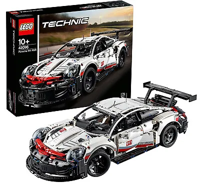 Buy LEGO Technic: Porsche 911 RSR Sports Car Set 42096 NEW / Tatty Packaging • 135£