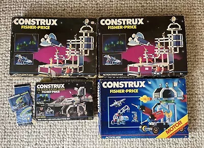 Buy Fisher Price CONSTRUX - Boxed Instructions, Action Space HUGE BUNDLE Job Lot. • 49.99£