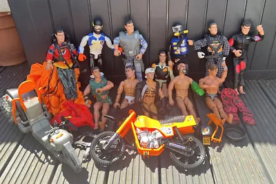 Buy Vintage Hasbro Action Men Job Lot Including Boots, Clothes And Accessories • 69.99£