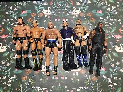 Buy WWE Mattel Figures Bundle Cm Punk Drew McIntyre Elite Basic • 15£