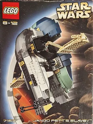 Buy Lego Star Wars 7153 Jango Fett's Slave 1 (2002) New And Sealed • 599.95£