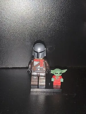 Buy LEGO Star Wars Christmas Grogu & Mandalorian Minifigure Din Djarin 75307 Santa • 25£