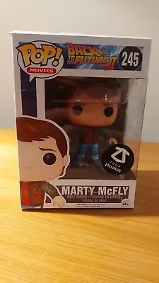 Buy Funko Pop Movies Back To The Future II Marty McFly ZBOX EXCLUSIVE #245 • 17.50£
