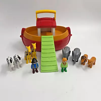 Buy Playmobil 123 My Take Along Noah's Ark 6765 Animals People  • 7.99£