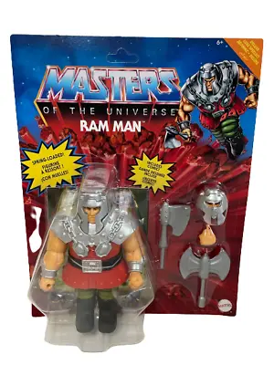 Buy Mattel Masters Of The Universe Origins RAM Man Nip • 19.82£
