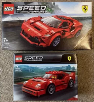 Buy LEGO SPEED CHAMPIONS: Ferrari F8 76895 + Ferrari F40 75890 (both New/sealed) • 44.99£