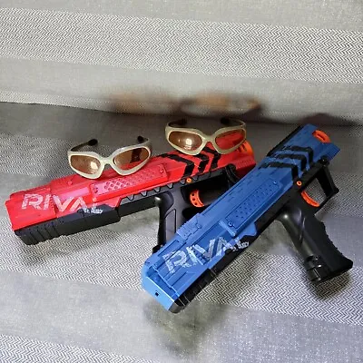 Buy Nerf Rival Apollo XV700 Ball Blaster Guns WITH GOGGLES - Shoot Your Siblings 🌞 • 45£