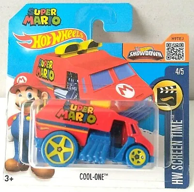 Buy Hot Wheels Cool-One - 2016 - Super Mario - HW Screen Time - 224/250 • 9.99£