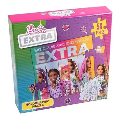 Buy Barbie Movie 56 Piece Jigsaw Holographic Shimmer Puzzle Barbie Extra Characters • 6.49£
