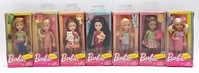 Buy 7x NrfB Barbie Kelly (Shelly) & Friends: Kitsie, Renee, Chelsea, Viveca, Tamika • 93.82£