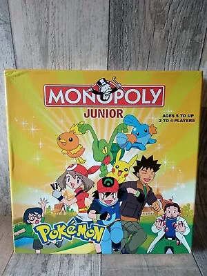 Buy Hasbro Monopoly Junior Pokemon Board Game Please Read Description  • 9.95£