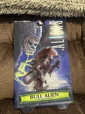 Buy Kenner Awesome Aliens Bull Alien Figure Skull Ramming Action 1996 Unopened-moc • 18£