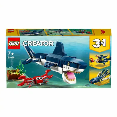 Buy Brand New - Lego 31088 - 3 In 1 Set - Creator Deep Sea Creatures 31088 -B • 12.75£