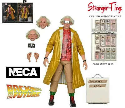 Buy Neca Back To The Future Part 2 Ultimate Doc Brown 7 Inch Scale Action Figure • 39.99£