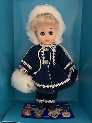 Buy Vogue Dolls 1984 Ginny 8  Vinyl Winter Chill 70001 Blue Coat In Box • 24.13£