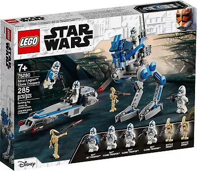 Buy LEGO Star Wars 75280: 501st Legion Clone Troopers NEW & Sealed! Battle Pack. • 37£