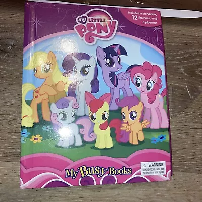 Buy My Busy Books My Little Pony 7 Figures And Playmat- Please See Descripton. • 4.99£
