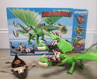 Buy Playmobil How To Train Your Dragon 9458 Ruffnutt + Tuffnutt With Barf And Belch • 30£