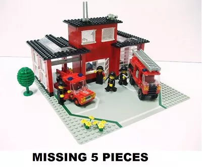 Buy LEGO Town Set 6382 Fire Station + Instructions City Brigade + Box • 115.73£