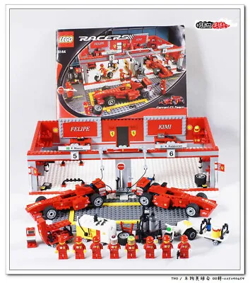 Buy Lego Racers 8144-2 Ferrari 248 F1 Team -Raikkonen/Massa Edition • 89.95£