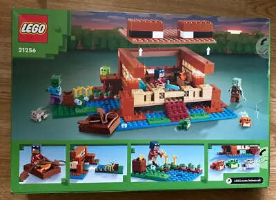 Buy LEGO Minecraft 21256 The Frog House Age 8+ 400pcs - New Damaged Box • 46.95£