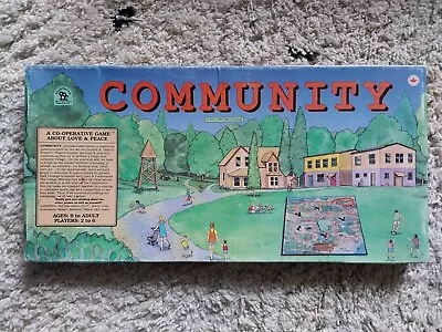 Buy COMMUNITY Vintage Co-Operative Board Game Deacove 1985 Complete • 12.90£