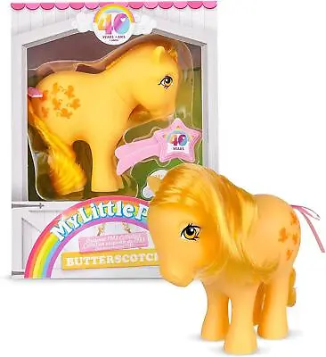 Buy NEW My Little Pony 40th BUTTERSCOTCH Classic Pony Figure  • 14.89£