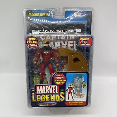 Buy Marvel Legends Captain Marvel Figure MODOK Baf Wave, Toybiz Sealed 2006 • 18.99£