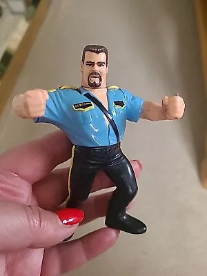 Buy Wwe The Big Boss Man Hasbro Wrestling Action Figure Wwf Series 1 1990 • 25£
