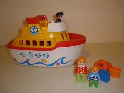 Buy Playmobil 123 Ferry Boat Set - Fold Up Carry Case, Immaculate. • 18£
