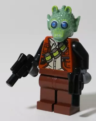 Buy Cantina Rodian Outlaw Minifigure MOC Star Wars Greedo - All Parts LEGO • 7.99£