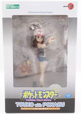 Buy Pokemon ARTFX J 1/8 Scale Action Figure Statue Touko With Pokabu Kotobukiya JP • 319.98£