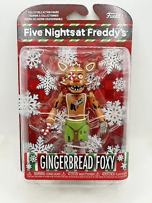 Buy Five Nights At Freddys FNAF Holiday Gingerbread Foxy Figure Collect Funko NEW UK • 23.99£