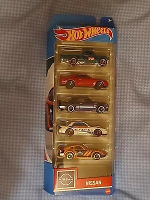 Buy Hot Wheels Assorted Nissan Cars 5 Pack - Brand New In Box - Age 3+ • 8£