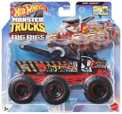 Buy Hot Wheels Monster Trucks Big Rigs Bone Shaker Truck 1:64 New + Sealed • 20£