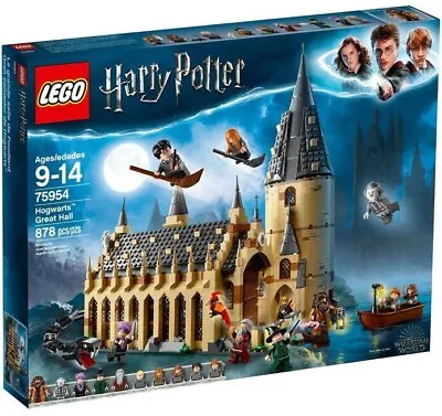 Buy Brand New Harry Potter Hogwarts Great Hall - Retired Set 75954 (New & Sealed) • 129.99£