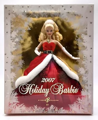 Buy 2007 Holiday Barbie Doll / Barbie Collector / Mattel K7958, NrfB • 76.95£