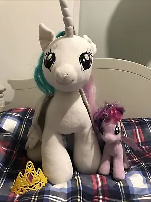 Buy My Little Pony Plush Toy - Build A Bear (Celestia) & Ty (Twilight Sparkle) & Toy • 5£
