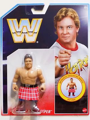Buy Wwe Mattel Retro Rowdy Roddy Piper Wave 1 Wrestling Figure Wwf Hasbro Legend • 10.99£